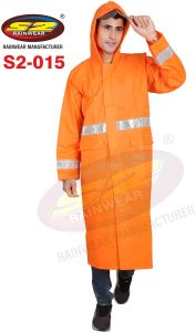 Fluorescent Reflective Raincoats