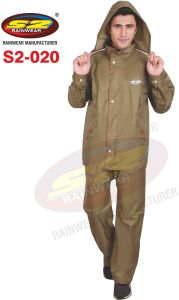 Khakhi Rainsuit