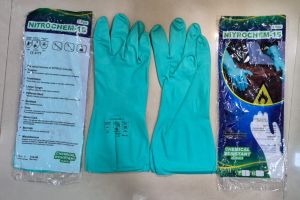 Nitrochem 15 Green Nitrile Gloves