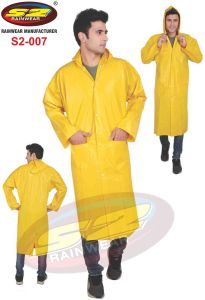 PVC Yellow Heavy Duty Rain Suit