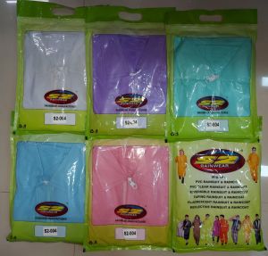 Trans PVC Raincoat