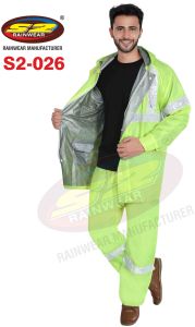 Unisex Xl Construction Labour Raincoat