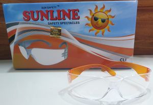 White Sunline Safety Goggles