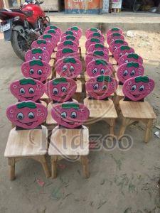 Designer Play School Wooden Chair