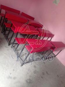 Wooden Student Desk for Schools 2 Seater