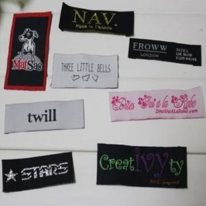Polyester Clothing Labels