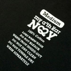 T-Shirt Printed Labels