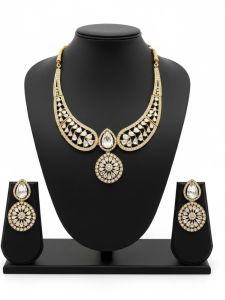 Gold-Tone Cubic Zirconia Necklace Set