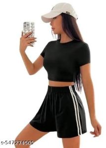 Stylish Striped  Classy Women Shorts