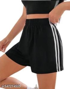 Stylish Striped  Classy Women Shorts