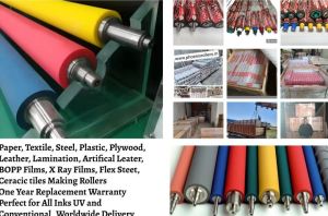 Lineomatic Rubber Roller Ruling Machine Roller