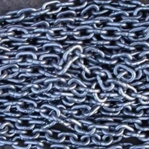 Silver Mild Steel Ship Chain