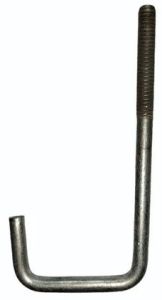 Galvanized Iron J Hook