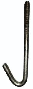 Galvanized Iron J Hook