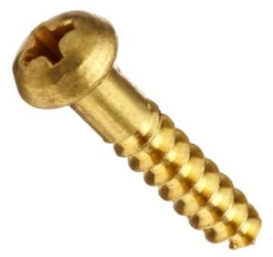 Golden Brass Screw