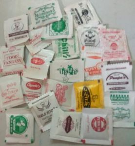Brown Sugar Paper Packaging Pouch