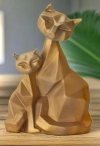 Decorative Resin Cat Showpiece