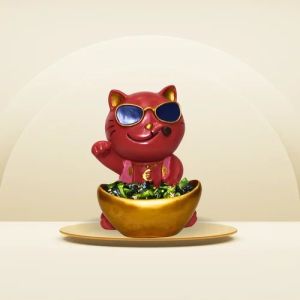 Dog Storage Resin Showpiece Statue