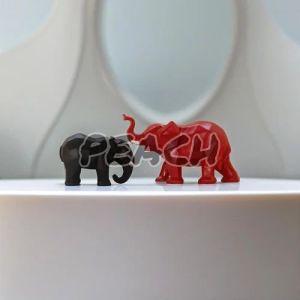 2 Elephant Showpiece Decorative Figurines