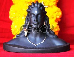 Black Aadiyogi Polyresin Statue