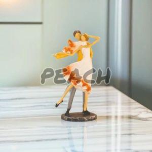 Elegant Dancing Couple Statue
