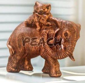 Handcrafted Bronze Resin Elephant Statue