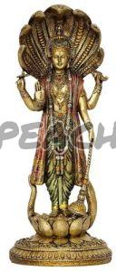 Polyresin God Vishnu Statue