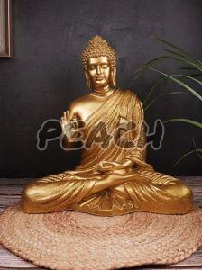 Premium Golden Resin Buddha Statue