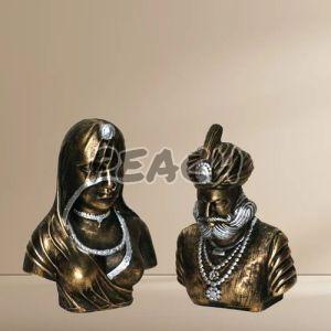 Rajasthani Bani Thani Raja Rani Statue