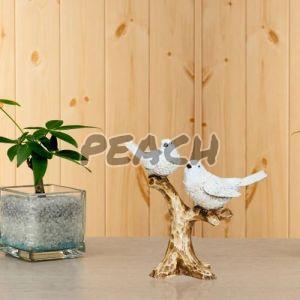 Resin Love Birds Statue