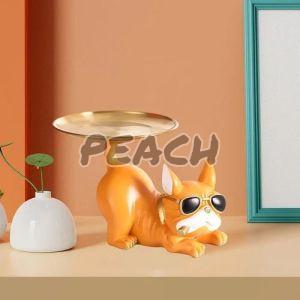 Resin Sutta Dog Statue