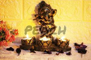 T Lite Resin Ganesha Statue