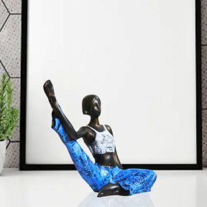 Yoga Pose Lady Statue