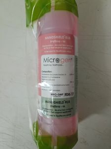 Microgen Handshield Rub Ethanol Base Hand Sanitizer