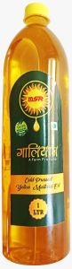 1 Ltr. Cold Pressed Yellow Mustard Oil