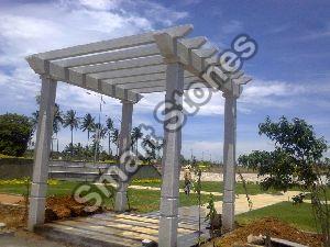 Stone Pergolas And Pillars