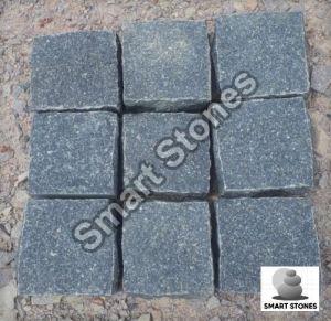 9inch Hand Cut Granite Cobbles Stone