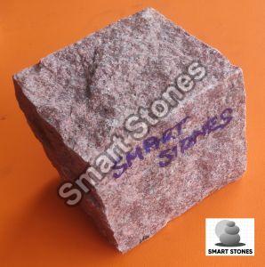 Red Hand Cut Cobblestone