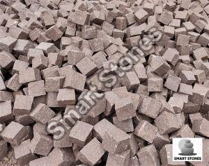 Red Hand Cut Cobblestone