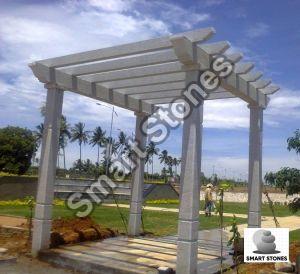 White Granite Pergola