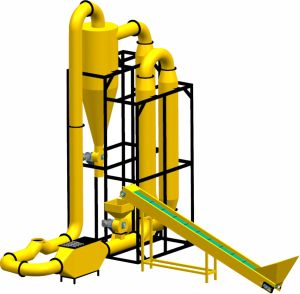 Saw Dust Flash Dryer 2000 Kg/HR