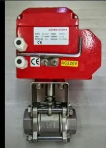 Electric Actuated 2 Piece Ball Valve