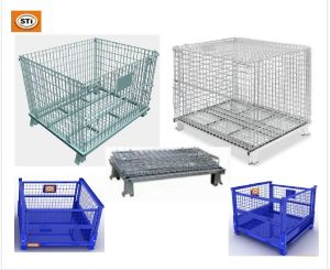 Retention Cage Pallets- Foldable Pallet- Warehouse Pallet