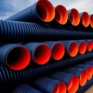 200 Mm Sewerage and Drainage Double Wall Corrugated Pipe