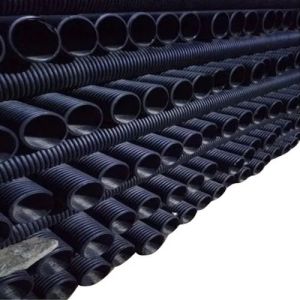 50 Mm Black Double Wall Corrugated Pipe