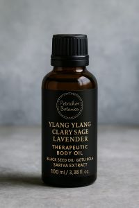 Ylang Ylang Clary Sage Spa Grade Therapeutic Massage Oil