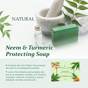 Natural THE Essence of Nature Neem & Turmeric Soap