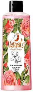Natural\'S Care For Beauty Rose & Almond Oil Body Wash