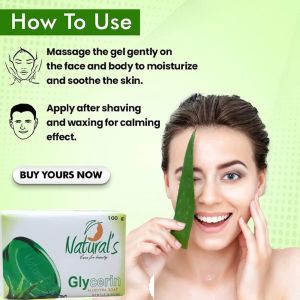 Natural Glycerine Aloe Vera Soap