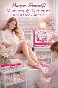 Natural Manicure &AMP; Pedicure Kit